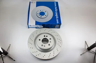 Hella Pagid Front Disc Brake Rotor - 1664211500